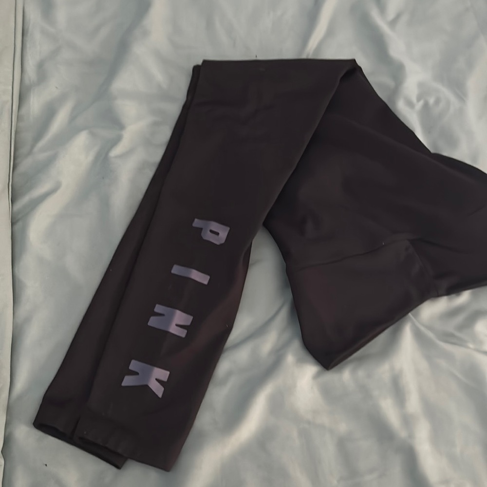 Pink cozy leggings